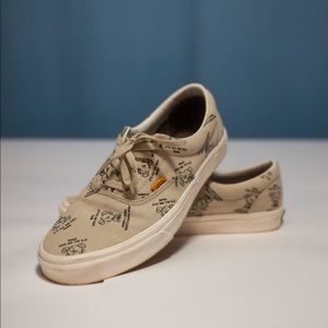 VANS SIZE 11 “KEEP THE WORLD CLEAN ITS ALL WE GOT”